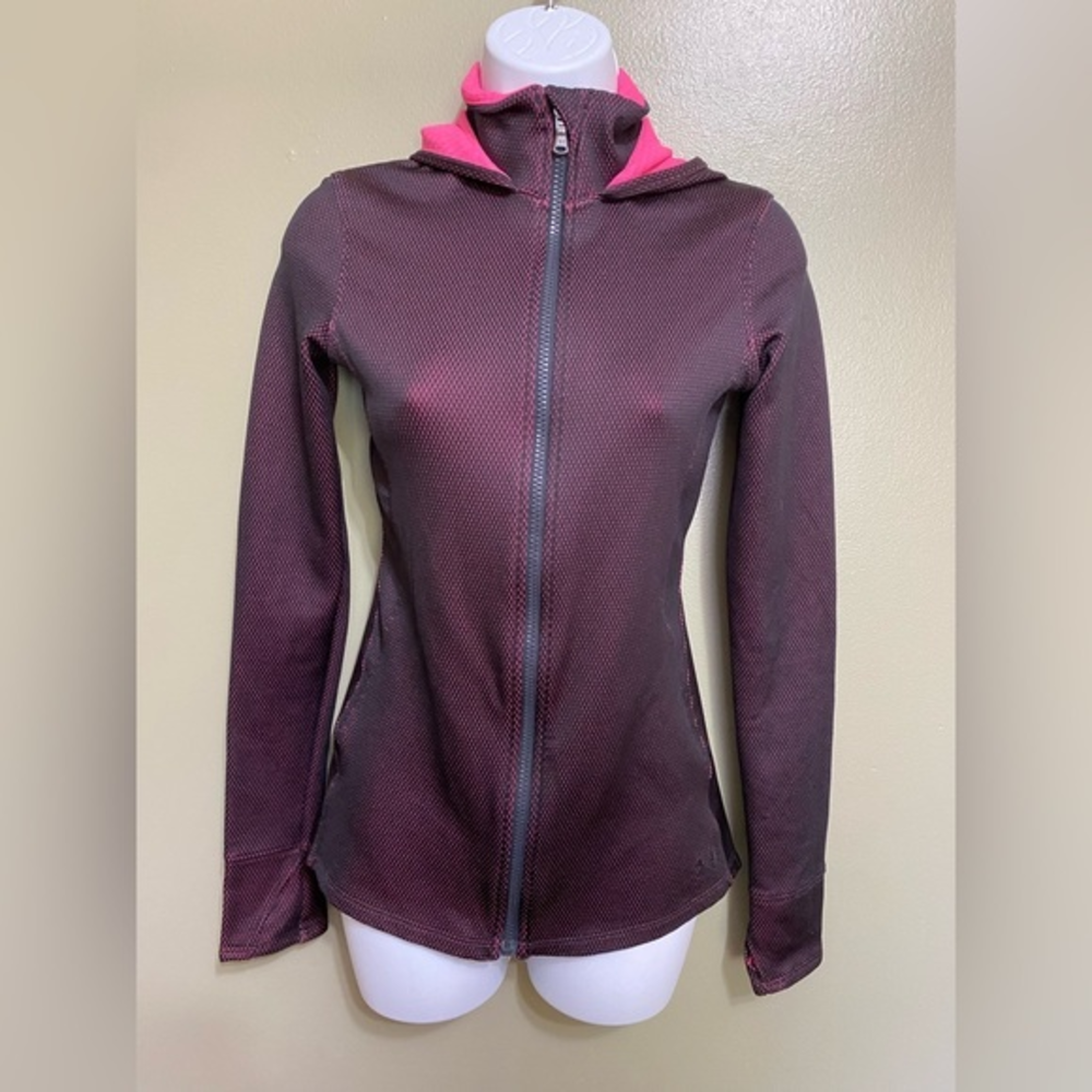 Under Armour Black and Pink Jacket, Size S